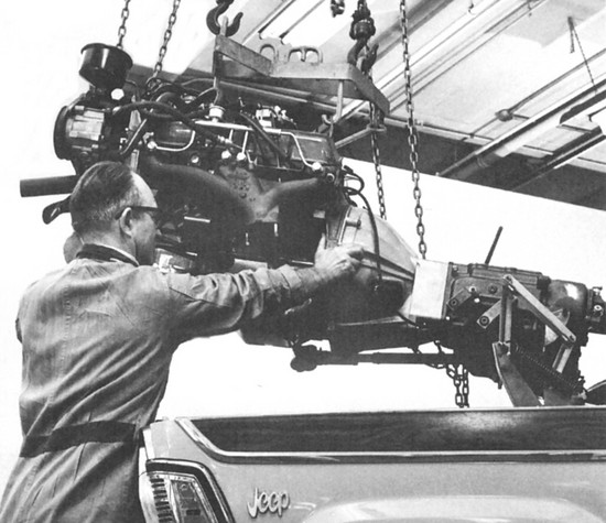 1971_Jeep_Vehicle_Receiving_AMC_Engine_on_the_Assembly_Line_BW.jpg